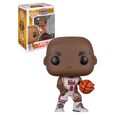 Funko POP NBA Legends USA Basketball Michael Jordan 92 Team #114 Vinyl Figure