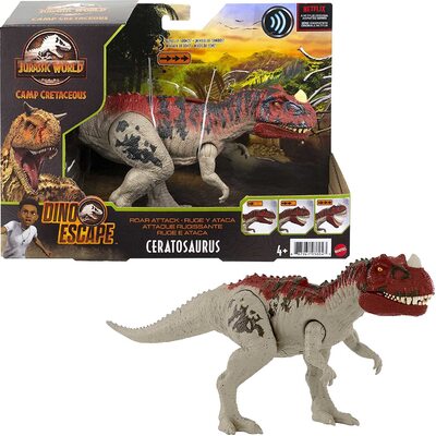 Jurassic World Camp Roar Attack Ceratosaurus (No battery)