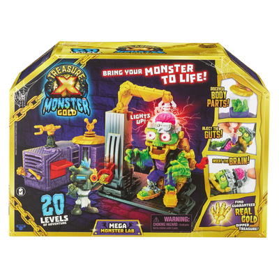 Treasure X Monster Gold Mega Monster Lab Playset
