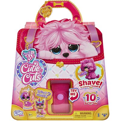 Little Live Pets Scruff-a-Luvs Cutie Cuts Pink Playset