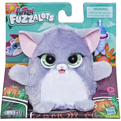 FurReal Fuzzalots Kitty Color-Change Interactive Feeding Toy