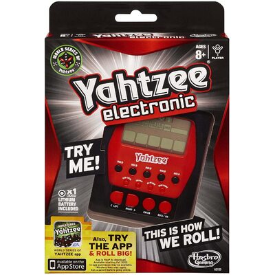 Hasbro Gaming Yahtzee Electronic Hand Held