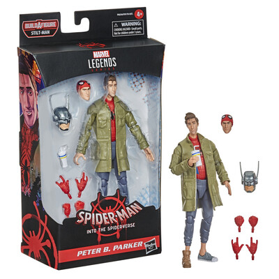 Marvel Build A Figure Stilt-Man Spider Man Into The Spider-Verse - Peter B.Parker