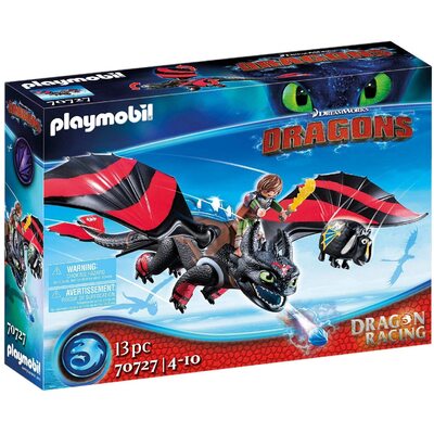 Playmobil How to Train your Dragon Racing Hiccup and Toothless 13pc Playset 70727