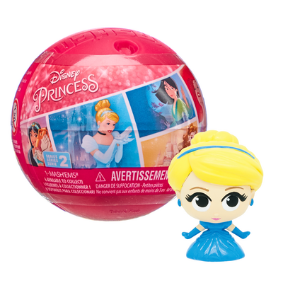 Mash'ems Disney Princess (Series 3) Sphere Capsule- Blue ball