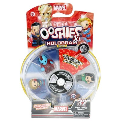 Marvel Ooshies Series Xl Hologram Series 6Pk - Assorted*