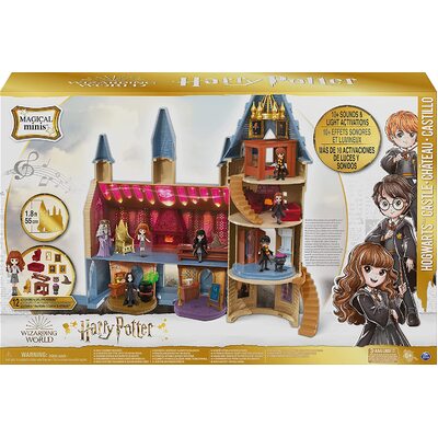 Harry Potter Wizarding World Minis Hogwarts Castle with 12 Accessories  (Damaged Box)