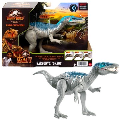 Jurassic World Camp Cretaceous Dino Escape Roar Attack Baryonyx Chaos