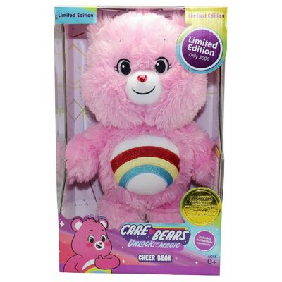 Care Bears Unlock the Magic  Cheer Bear Limited Edition Plush 