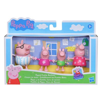 Peppa Pig Adventures Peppa?s Family Bedtime Figure 4-Pack