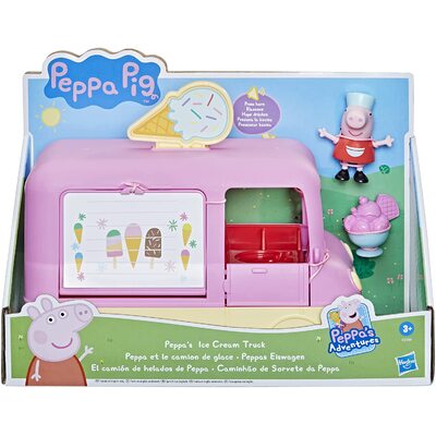 Peppa Pig Adventures Peppa?s Ice Cream Truck Vehicle Playset