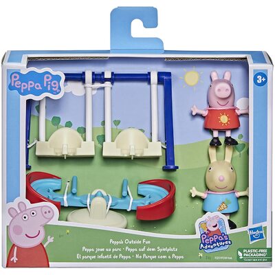 Peppa Pig Adventures Peppa?s Outside Fun Figure Playset