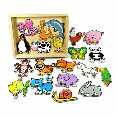 Fun Factory 20pc Magnetic Animals