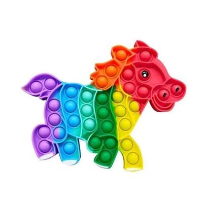 Pop Fidget Toy Rainbow Super Sized Pony