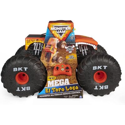 Monster Jam MEGA El Toro Loco RC All-Terrain Remote Control Monster Truck 1:6th scale