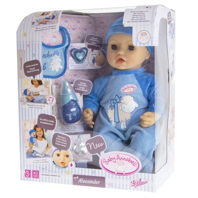ZAPF Baby Annabell 43cm Alexander Interactive Doll