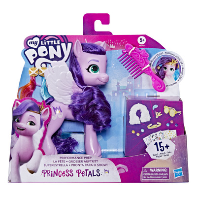 My Little Pony A New Generation Movie Princess Petals Performance Prep - 6-inch Pony Toy
