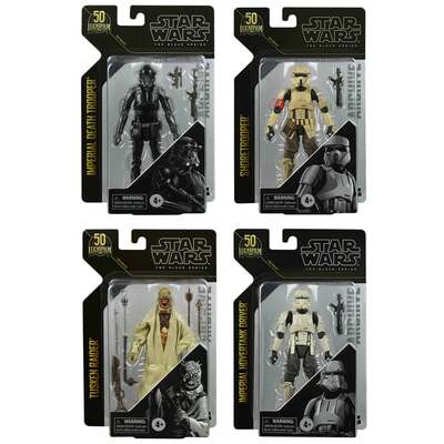 Star Wars The Black Series Archive Set of 4 6 Inch Action Figures