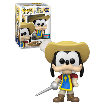 Funko POP Disney The Three Musketeers Goofy NYCC 2021 #1123 Vinyl Figure