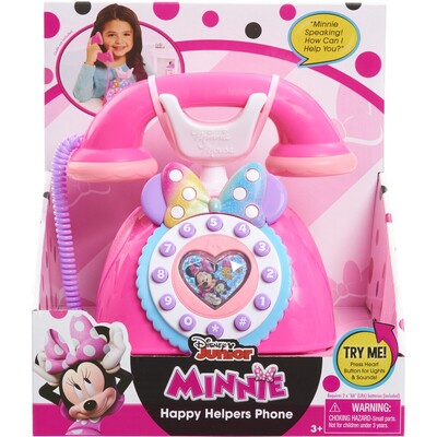 Disney Junior Minnie Mouse Happy Helpers Phone Playset 
