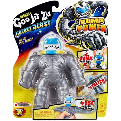 Heroes of Goo Jit Zu Galaxy Blast Pump Power Air Vac Steel Thrash Pack