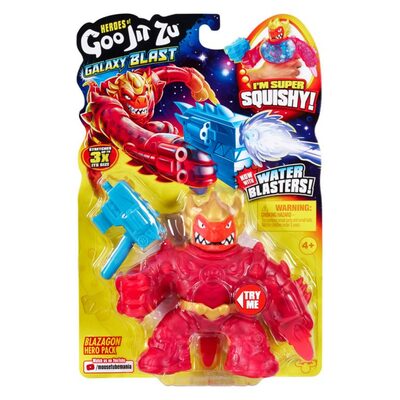Heroes of Goo Jit Zu Galaxy Blast Water Blasters Hero Pack Blazagon