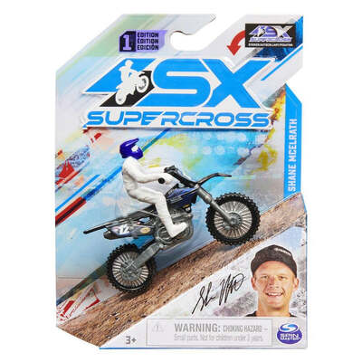 Sx Supercross 1st Edition 1:24 Scale Die Cast Motorcycle - Shane Mcelrath