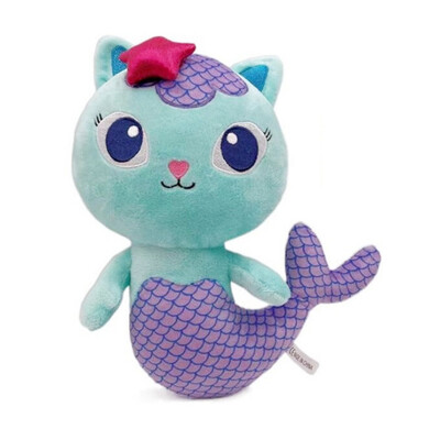 Gabby?s Dollhouse 8-inch MerCat Purr-ific Plush Toy