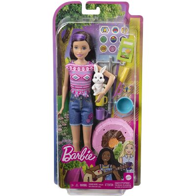 Barbie Skipper Doll & Pet Camping HDF71