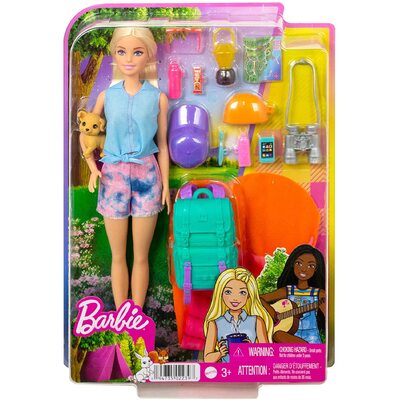 Barbie It Takes Two Camping Malibu Doll with Puppy