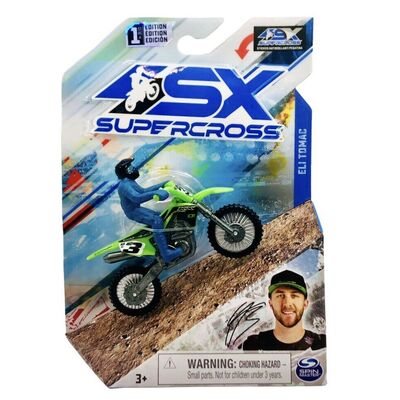 Sx Supercross 1st Edition 1:24 Scale Die Cast Motorcycle - Eli Tomac