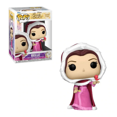 Funko POP Disney Beauty & The Beast Winter Belle 30th Anniv #1137 Vinyl Figure