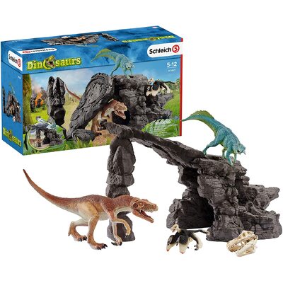 Schleich Dinosaurs Dino set with cave 41461