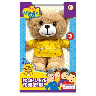 The Wiggles Rock-a-Bye Your Bear Musical Plush Bear 