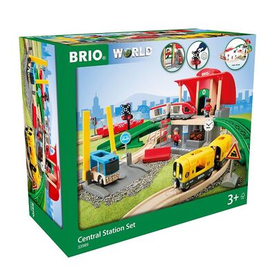 Brio World Central Station Set 33989