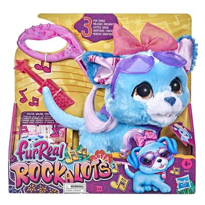 furReal Rockalots Musical Interactive Walking Puppy Toy