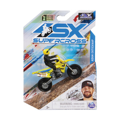 Sx Supercross 1st Edition 1:24 Scale Die Cast Motorcycle Adam Enticknap