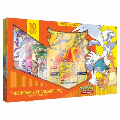 Pokemon TCG: Reshiram & Charizard-GX Premium Collection