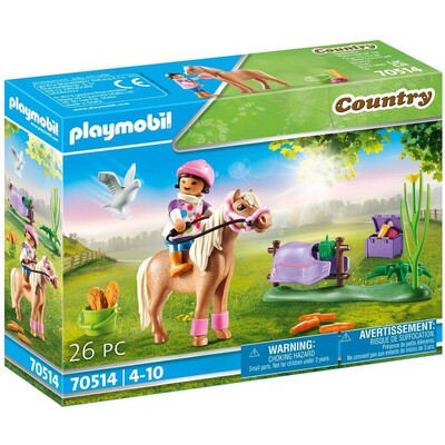 Playmobil Collectible Icelandic Pony 26pc 70514