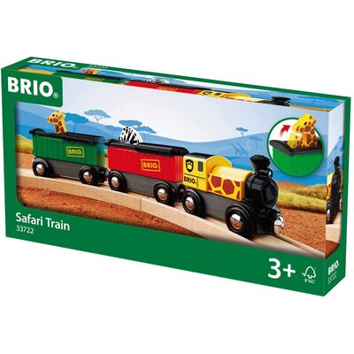 Brio World Safari Train Set 3pc 33722