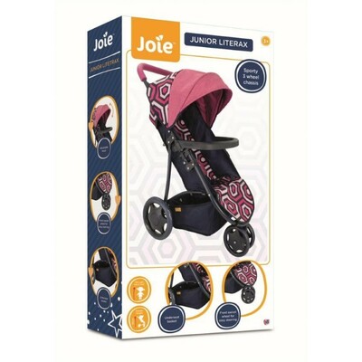 Joie Junior 3 Wheel Litetrax Doll Pushchair Pram
