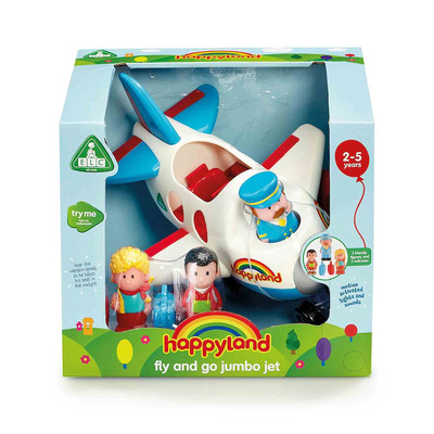 Early Learning Centre Happyland Fly and Go Jumbo Jet