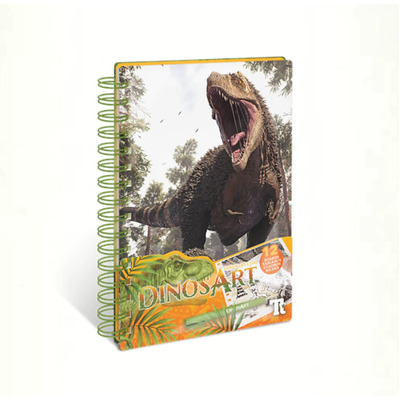 DinosArt Dinosaurs Small Creative Book - FOIL
