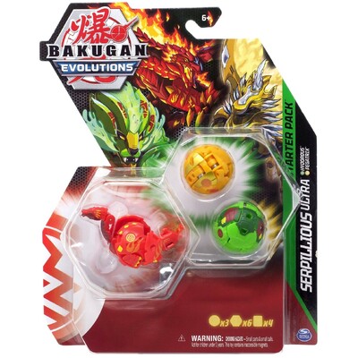 Bakugan Evolutions Serpillious Ultra Starter Pack (Series 4)