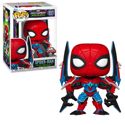 Funko Pop Marvel Mech Strike Monster Hunters Spider-Man #997 Vinyl Figure