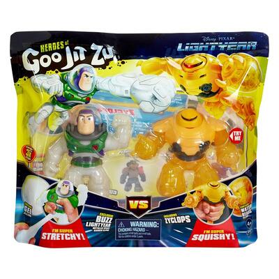 Heroes of Goo Jit Zu Disney Lightyear Versus Pack Buzz Vs Zyclops
