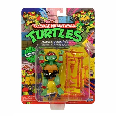 TMNT Teenage Mutant Ninja Turtles Classic Action Figure Raphael Weapon: Sai
