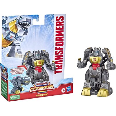 Transformers Classic Heroes Team Grimlock Converting Toy 4.5-Inch Figure