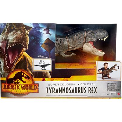 Jurassic World Dominion Super Colossal Tyrannosaurus Rex Action Figure