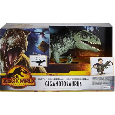 Jurassic World Dominion Super Colossal Giganotosaurus Action Figure 